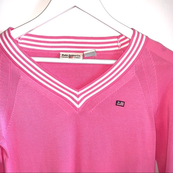 Vtg. Polo Ralph Lauren Varsity Sweater - Picture 4 of 8